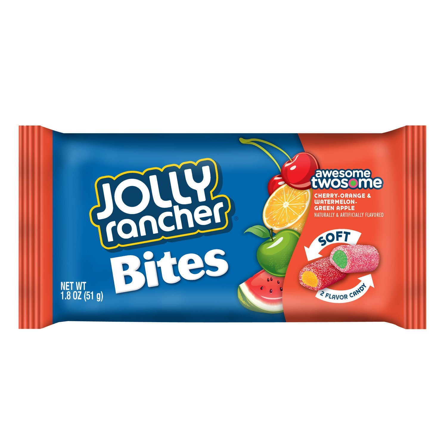 Jolly Rancher Bites Awesome Twosome (51g)-0