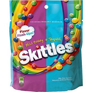 Skittles Mash Ups Wildberry & Tropical Peg Bag (204.1g)-0