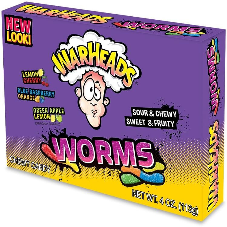 box of warheads worms jelly candy