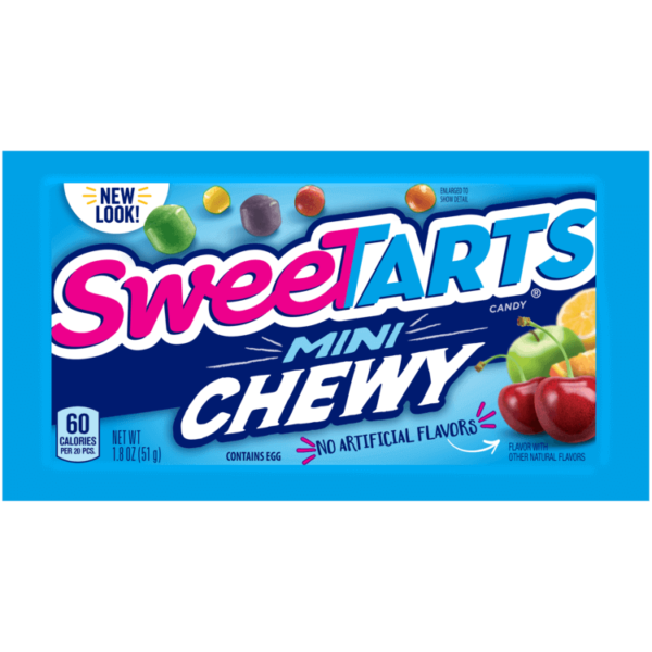 pack of sweetarts mini chews candy