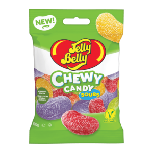 bag of jelly belly assorted sours chewy candy