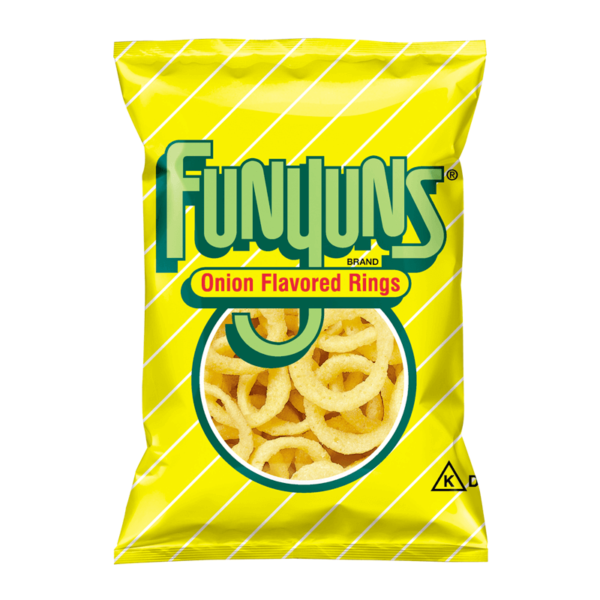 bag of funyuns onion flavored rings