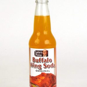 bottle of buffalo wing flavour soda