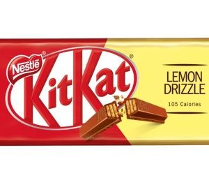 bar of american kit kat lemon drizzle flavoured