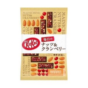 Kit Kat nuts and fruits