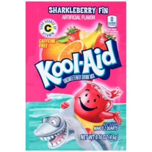 kool aid sharkleberry flavoured drink