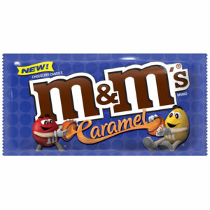 bag of mms chocolate caramel flavour share size