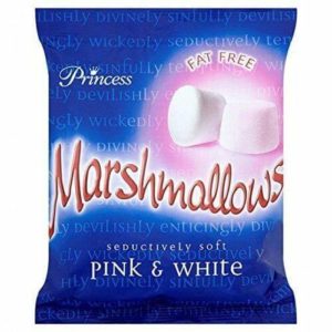 bag of princess mallows marshmallow sweets