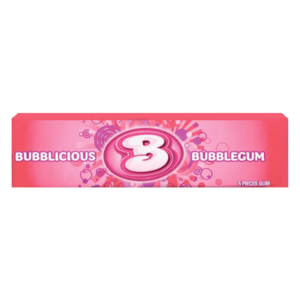 pack of bubblicious bubblegum original flavour