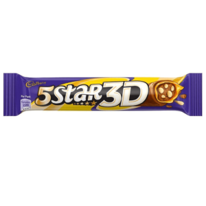 cadbury five star 3d chocolate bar