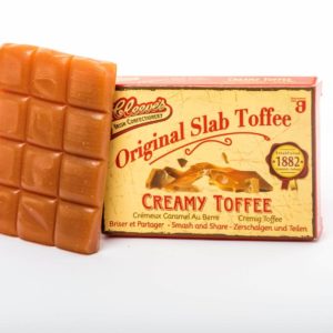 bar of cleeves irish toffee slab 75g