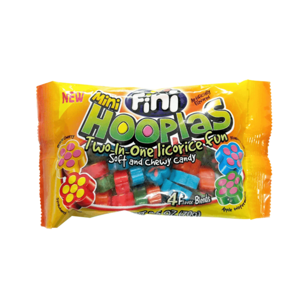 bag of fini mini hooplas sweets