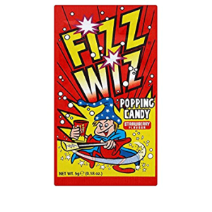 pack of fizz wiz popping candy strawberry flavour