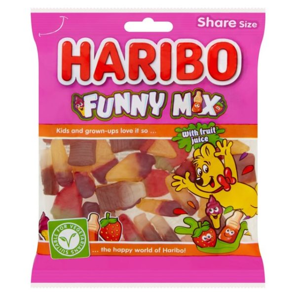 bag of haribo sweets funny mix pack