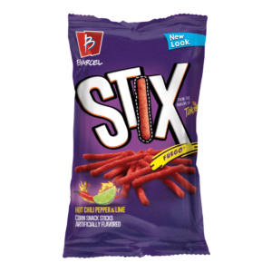 bag of stix chilli and lime snacks