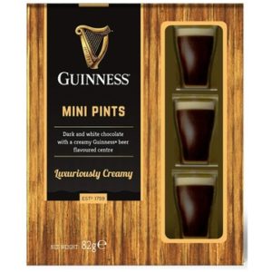 pack of guiness mini pint chocolates