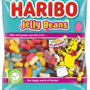 bag of haribo sweets jelly beans pack