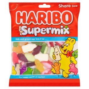 bag of haribo sweets supermix pack