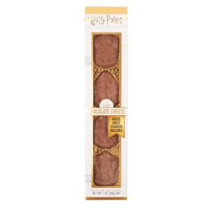 box of harry potter house milk chocolate crests