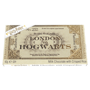 harry potter platform 9 3/4 milk chocolate bar