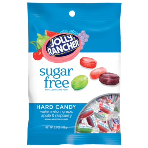 bag of jolly rancher zero sugar sweets