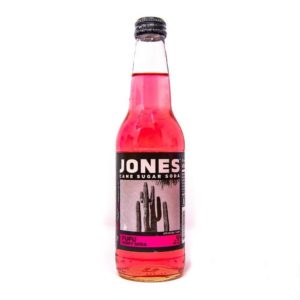 bottle of jones cane sugar soda fufu berry flavour