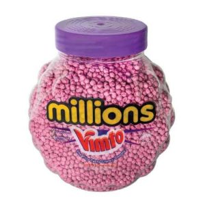 jar of millions sweets vimto flavour