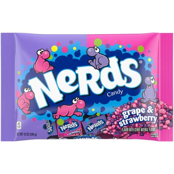 nerds grape n straw 340g