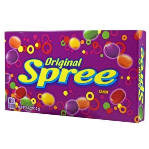 box of original spree candies