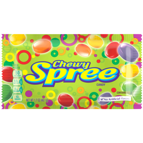 bag of spree chewy candy