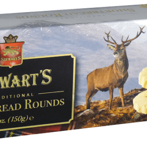 box of stewarts traditional shortbread rounds