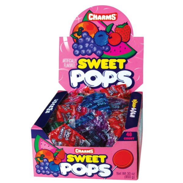 box of charms sweet pops