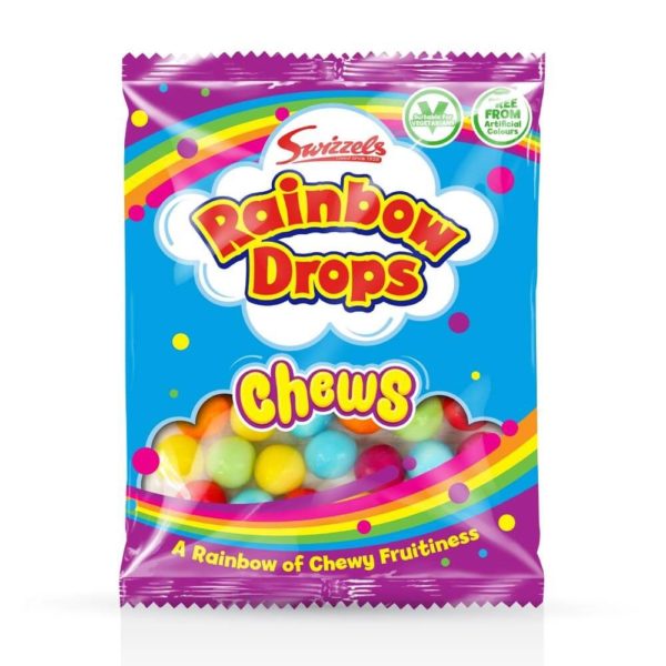 bag of swizzels rainbow drop chews