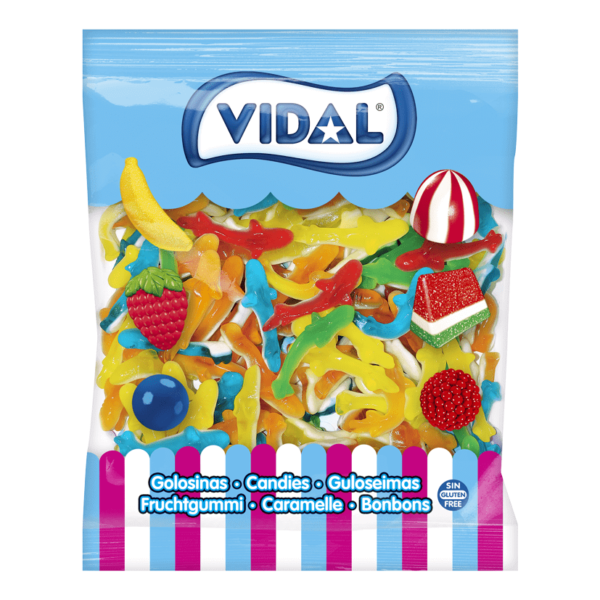 bag of vidal sharks sweets