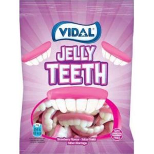 bag of vidal jelly teeth sweets