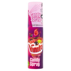 bottle of vimto candy spray small size