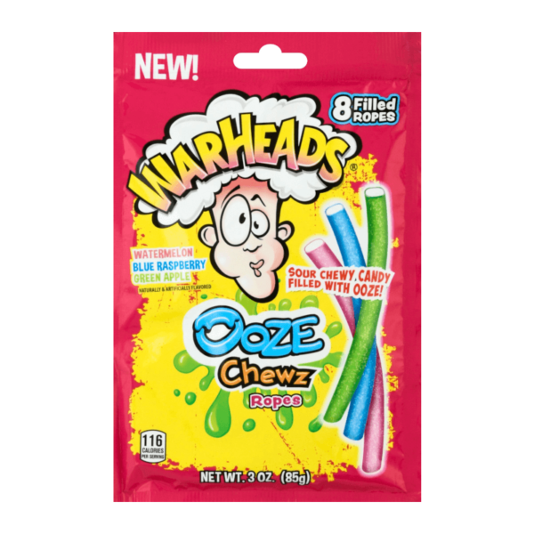 box of warheads ooze chews ropes candy