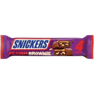 pack of snickers peanut brownie squares