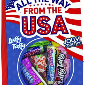 a pack of all the way from the usa miniatures candy