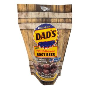 a bag of dads root beer barrel candy