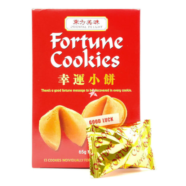 a box of fortune cookies