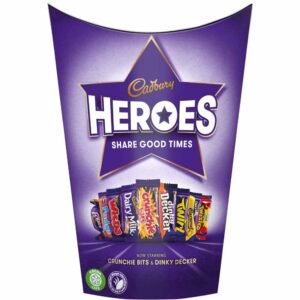 Cadbury Heroes Christmas Carton