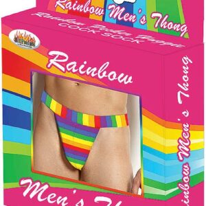 rainbow mens thong