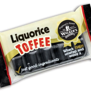 a bar of liquorice toffee walkers