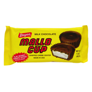 A 42g Pack of Milk Chocolate Mallo Cups