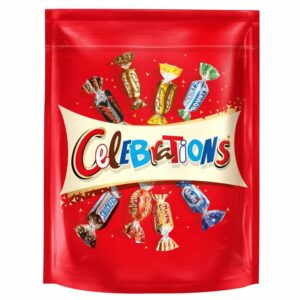 celebrations pouch of chocolates